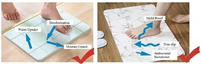 새로운 규조토 욕실 저울